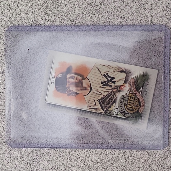 2022 Topps Allen & Ginter Gerrit Cole Mini Ad Back - Picture 1 of 2